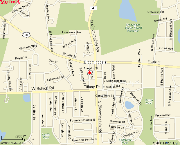 The StingRays Directions to Bloomingdale's Old Town Park