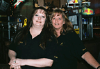 Our bartenders, Donna & Tammy