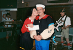 Popeye & Olive Oyl - second place winners