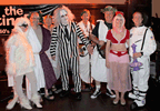 2011 Costume Winners: 1st Place, BeetleJuice; 2nd Place, Major Nelson & Jeannie, 3rd Place, Matilda from the Wild Things