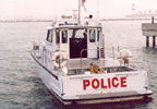 Navy Pier - Chicago, IL - Police stop to listen