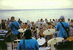 A thrill to play on Lake Michigan for the four Chicago natives and former lifeguards Danny & Frank