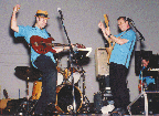 Bruce Petrie of the Change of Habit Band w/ the StingRays at Navy Pier