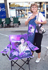 only an Elvis chair will do for Lady Di